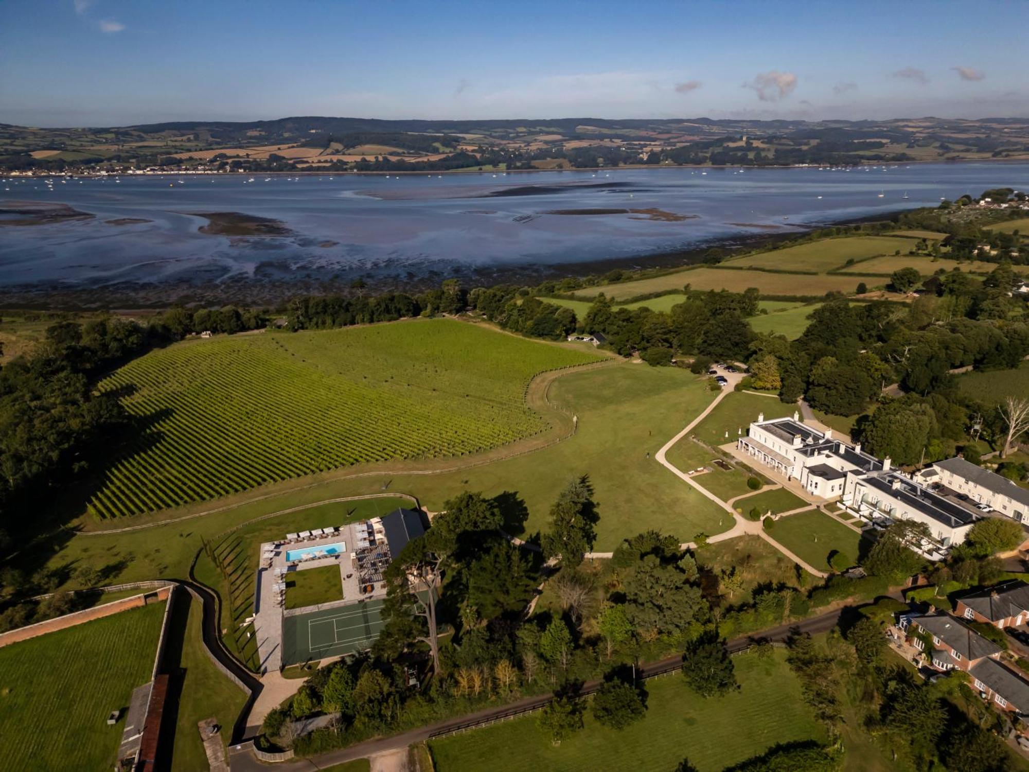 Lympstone Manor Hotel Restaurant & Vineyard - Relais & Chateaux Ексмут Екстериор снимка
